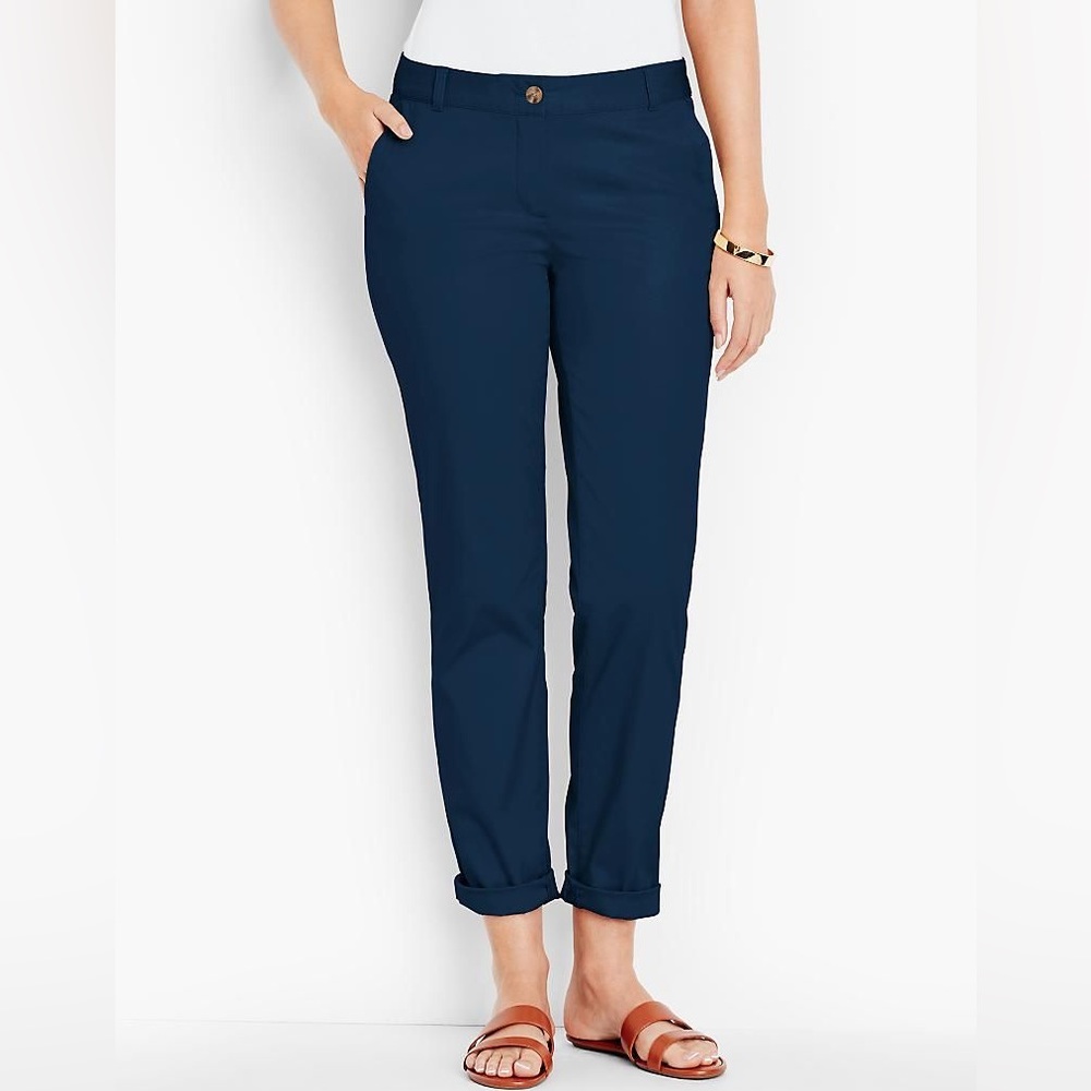 Talbots Weekend Chino Pants - Blue
